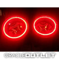 2010-2017 Jeep Wrangler JK Pre-Assembled Fog Lights - Red LED 7159-003 | ORACLE Outlet | GRADE A