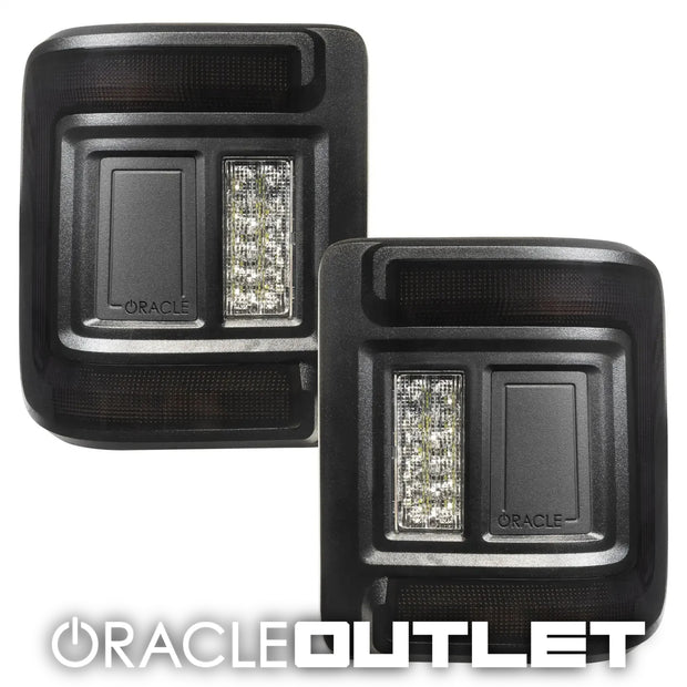 "Black Series" Flush Mount LED Tail Lights for Jeep Wrangler JL | ORACLE Outlet | GRADE B