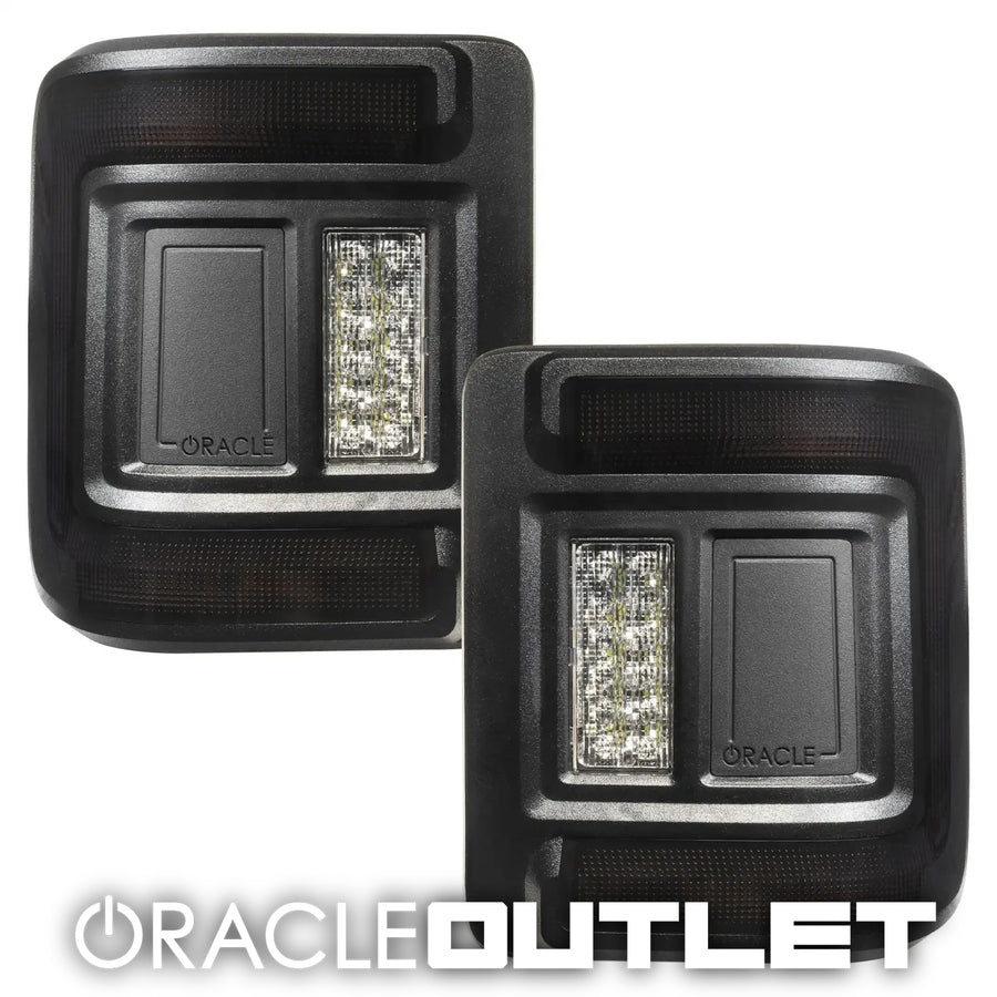 "Black Series" Flush Mount LED Tail Lights for Jeep Wrangler JL | ORACLE Outlet | GRADE C