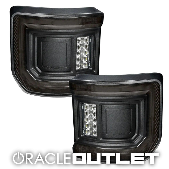 ORACLE Lighting "Black Series" Flush Mount LED Tail Lights for Jeep Gladiator JT | ORACLE Outlet | GRADE B