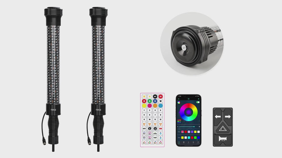 ORACLE StreetSync™ Pro Integrated LED Whip System