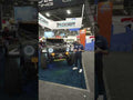 2024+ Jeep Wrangler JL/ Gladiator JT Pre-Runner Style LED Grill Light Kit - PRE-ORDER showcased at an automotive exhibition.