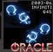 2003-2006 Infiniti Q45 Sedan LED Headlight Halo Kit