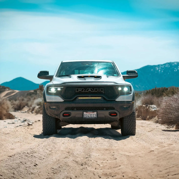 ORACLE Lighting 2019-2024 RAM Rebel/TRX Front Bumper Flush LED Light Bar System