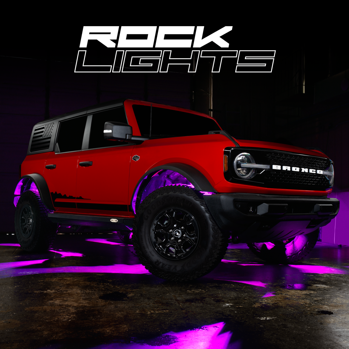 Underbody LED Rock Lights