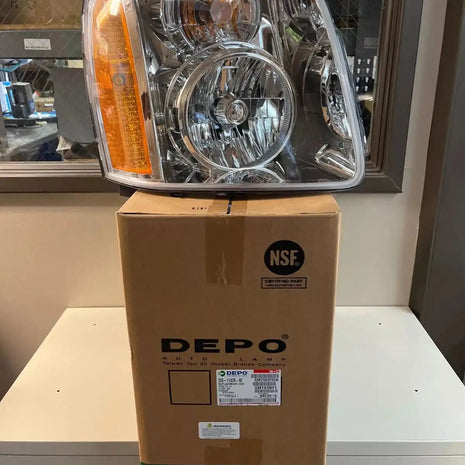 NEW DEPO 2007-2014 GMC Yukon Head Light Passenger Side - 335-1142R-AF