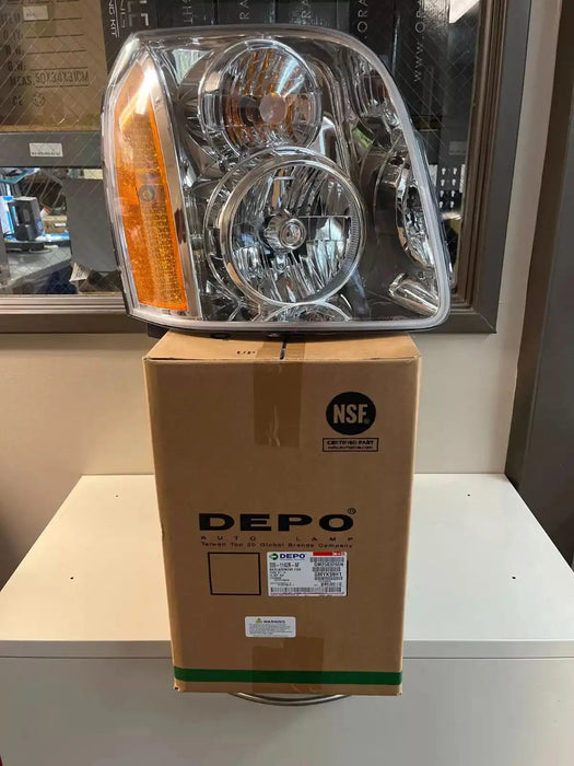 NEW DEPO 2007-2014 GMC Yukon Head Light Passenger Side - 335-1142R-AF | ORACLE Outlet | GRADE A