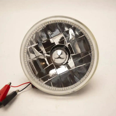 Universal 5.75" Sealed Beam Headlight LED Halo Purple U/V H5006/PAR46