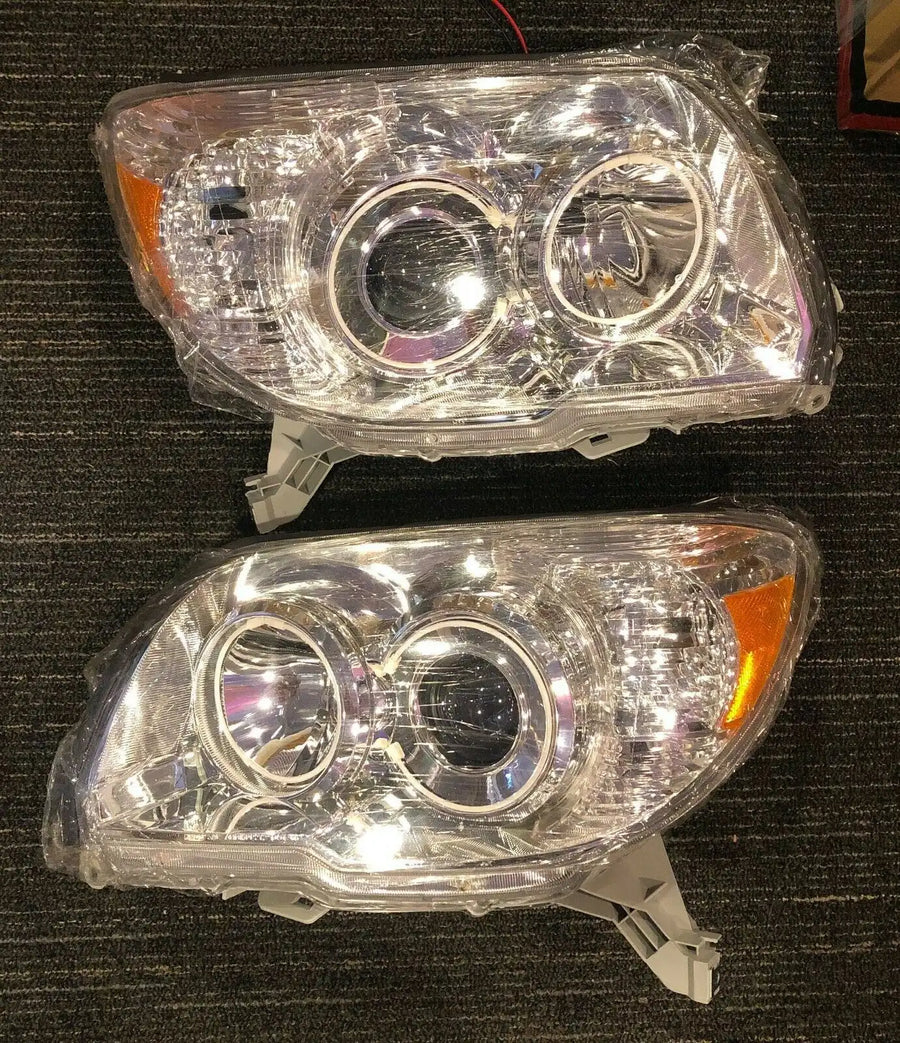 2006-2009 Toyota 4-Runner Headlights Non-HID - CCFl Halos - White | ORACLE Outlet | GRADE A
