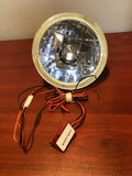 5.75” Sealed Beam Glass Headlight Pre-Installed White Halo PAR46 (single)