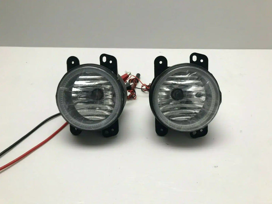 ORACLE 07-09 JEEP WRANGLER JK PRE-ASSEMBLED PLASMA HALO FOG LIGHTS - GREEN | ORACLE Outlet | GRADE A