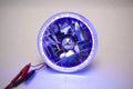 Universal 5.75" Sealed Beam Headlight LED Halo Purple U/V H5006/PAR46