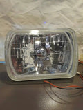 Pre-Installed 7x6" H6054 Sealed Beam Headlights - Amber 6908-005