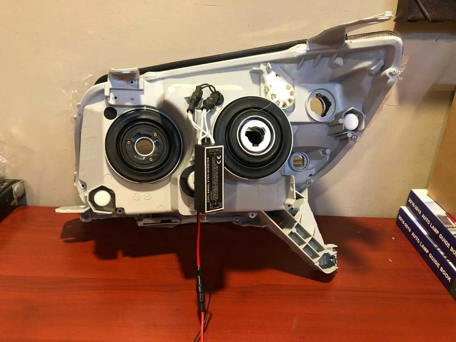 2006-2009 Toyota 4-Runner Headlights Non-HID - CCFl Halos - White | ORACLE Outlet | GRADE A