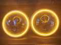 USED 2007-2018 JEEP WRANGLER JK SWITCHBACK LED HALO HEADLIGHTS- 5769-123