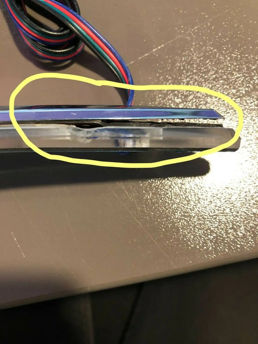 Oracle Gen I Chrysler Illuminated LED Colorshift Rear Wing Emblem - 3002-333 | ORACLE Outlet | GRADE A