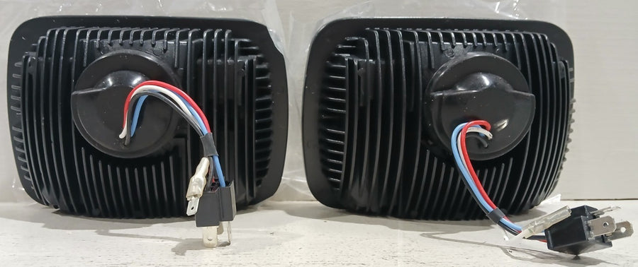 7"x6" Replacement LED Headlight - Black(Pair) | ORACLE Outlet | GRADE A
