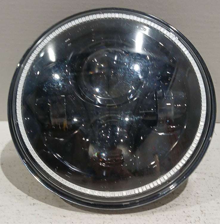 7" High Powered LED Headlights - Black Bezel - Blue | ORACLE Outlet | GRADE B