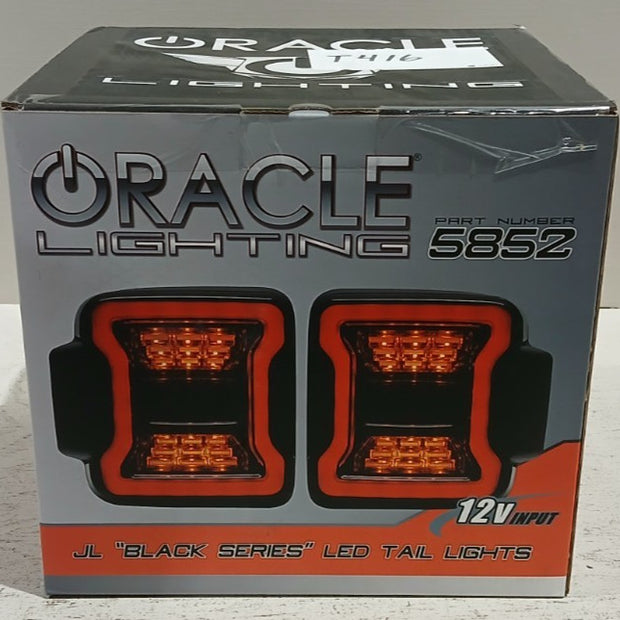 Jeep Wrangler JL Black Series LED Tail Lights | ORACLE Outlet | GRADE A