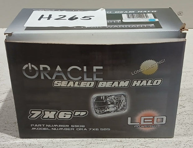 Pre-Installed Lights 7x6" Sealed Beam Blue | ORACLE Outlet | GRADE B