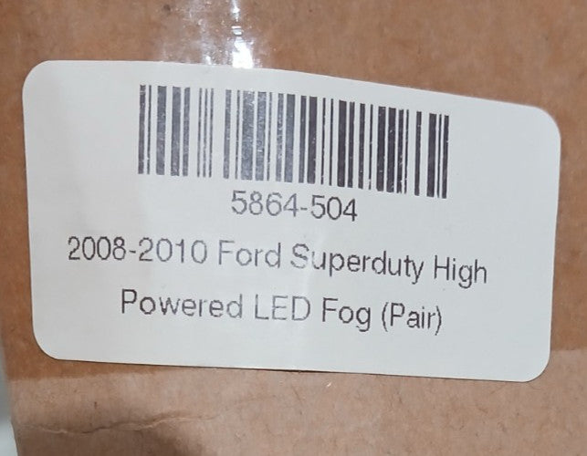 2008-2010 Ford Superduty High Powered LED Fog (Pair) | ORACLE Outlet | GRADE A