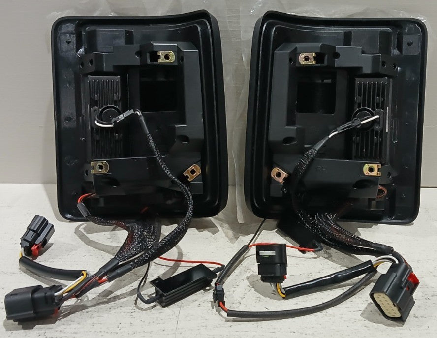 "Black Series" Flush Mount LED Tail Lights for Jeep Wrangler JL | ORACLE Outlet | GRADE B