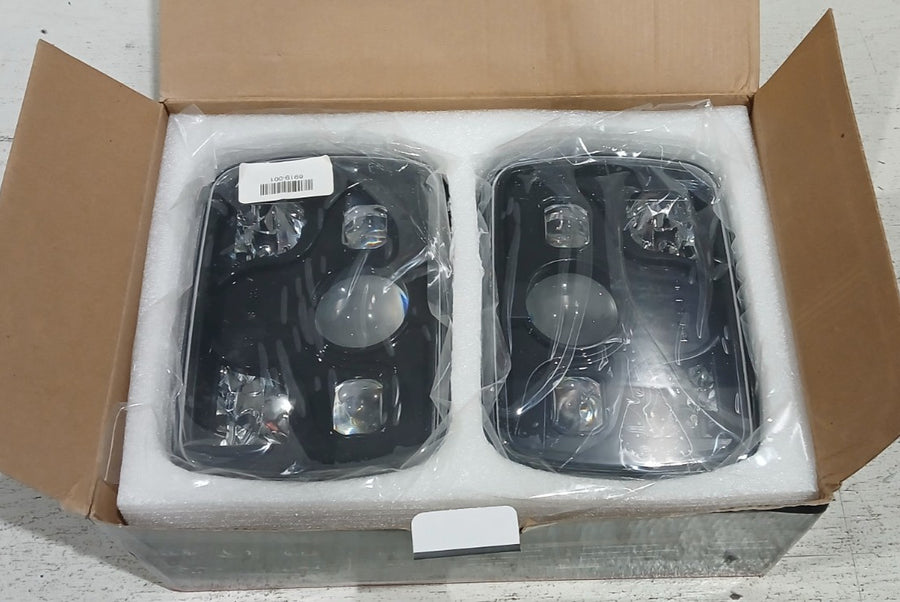 7"x6" Replacement LED Headlight - Black(Pair) | ORACLE Outlet | GRADE A