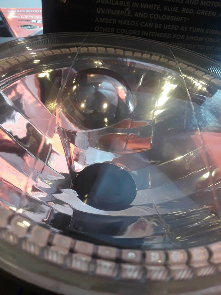 Pre-Installed 7" H6024/PAR56 Sealed Beam Halo - ColorSHIFT 6905-333 | ORACLE Outlet | GRADE A