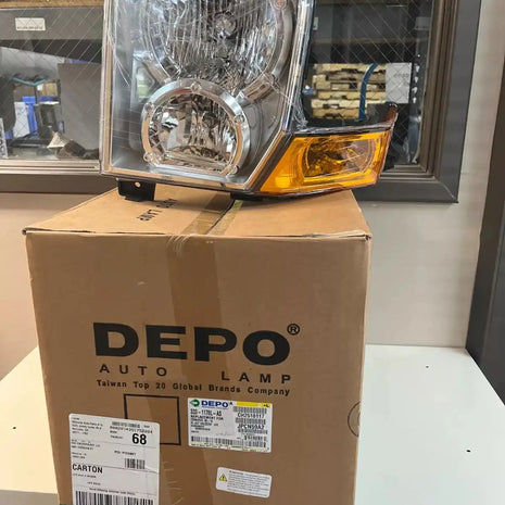 New DEPO 2006-2010 Jeep Commander Driver Side Headlight - 333-1178L-AS