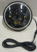 7" High Powered LED Headlights - Black Bezel - ColorSHIFT NA | ORACLE Outlet | GRADE C