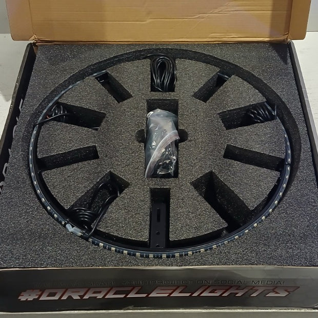 LED Illuminated Wheel Rings - ColorSHIFT - 15in. | ORACLE Outlet | GRADE A