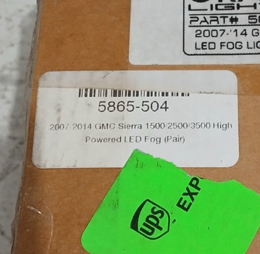 2007-2014 GMC Sierra 1500/2500/3500 High Powered LED Fog (Pair) | ORACLE Outlet | GRADE C