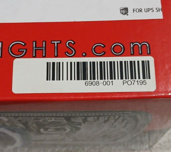 Pre-Installed Lights7x6" Sealed Beam White | ORACLE Outlet | GRADE B