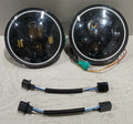 7" High Powered LED Headlights - Black Bezel - Blue | ORACLE Outlet | GRADE B