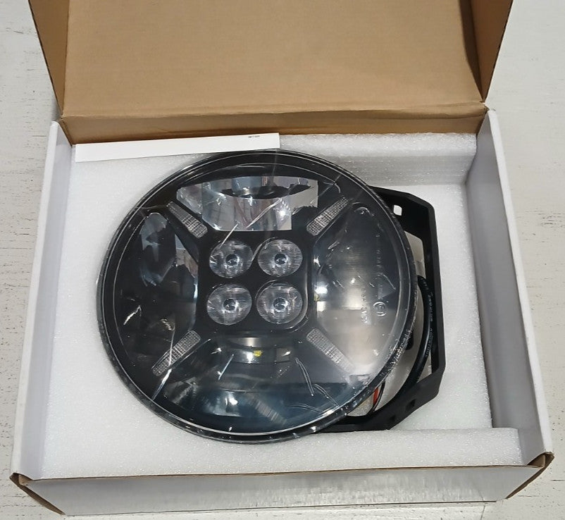 7" Multifunction 60W LED Spotlight Round Post Mount | ORACLE Outlet | GRADE A