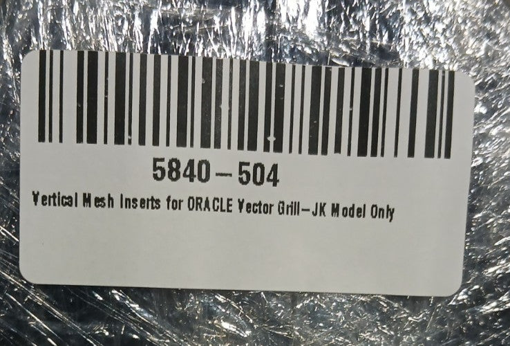 Vertical Mesh Inserts for Vector Grill-JK Model Only | ORACLE Outlet | GRADE B