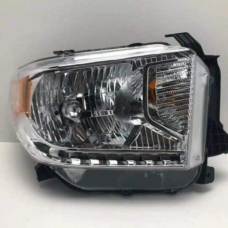 14-16 Toyota Tundra Passenger Right Halogen Headlight w/o Leveling Lamp