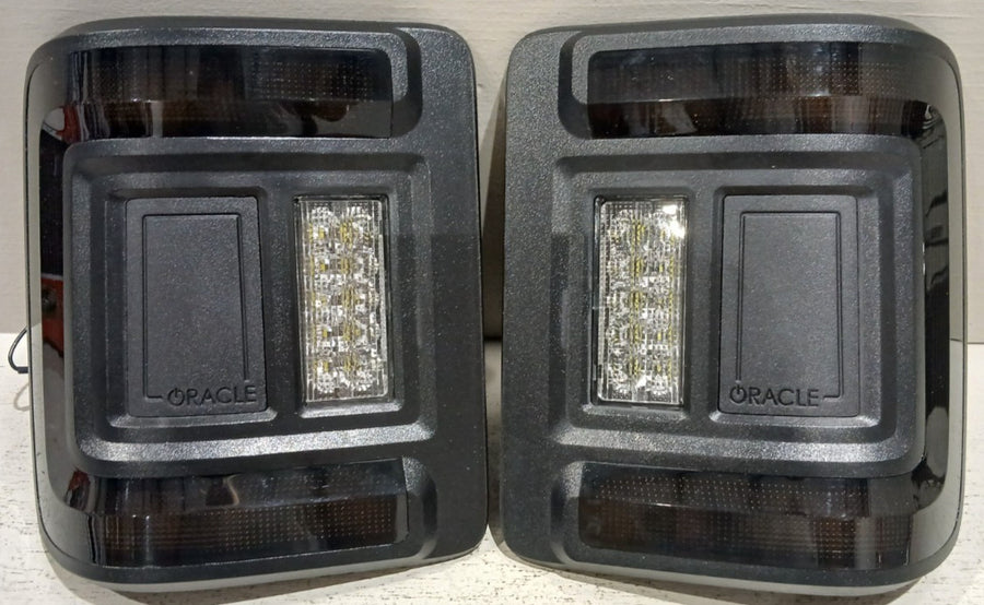 "Black Series" Flush Mount LED Tail Lights for Jeep Wrangler JL | ORACLE Outlet | GRADE C