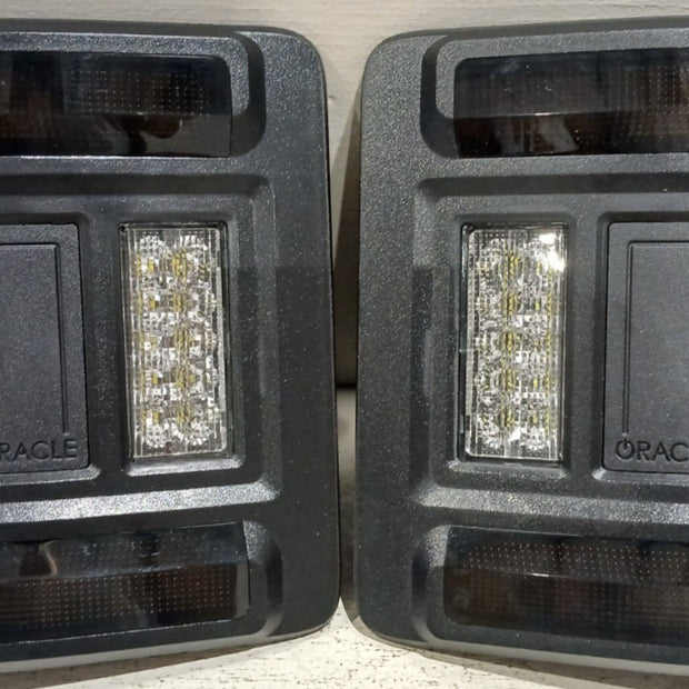 "Black Series" Flush Mount LED Tail Lights for Jeep Wrangler JL | ORACLE Outlet | GRADE C