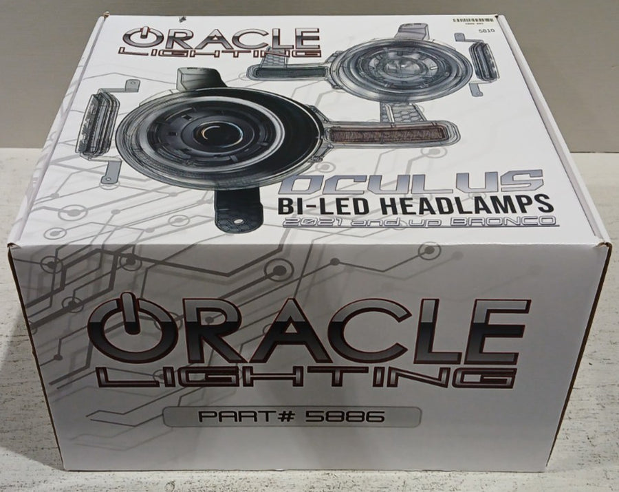Oculus Bi-LED Projector Headlights for 2021+ Ford Bronco | ORACLE Outlet | GRADE A