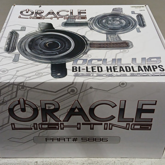 Oculus Bi-LED Projector Headlights for 2021+ Ford Bronco | ORACLE Outlet | GRADE A