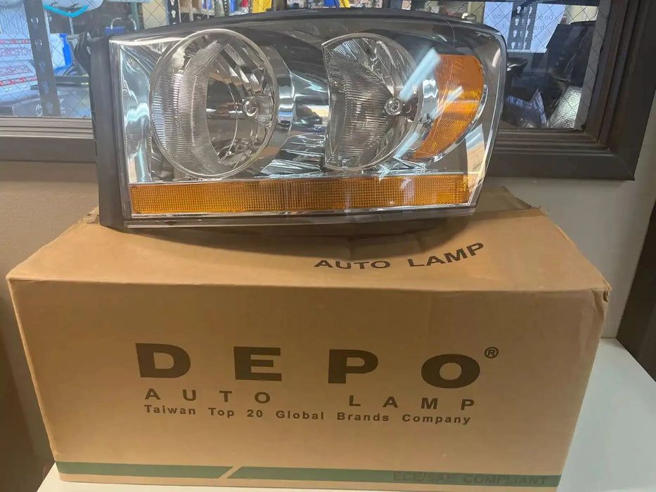 NEW DEPO Dodge Ram 2006 1500 Driver Side Head Light - 334-1115L-AS1