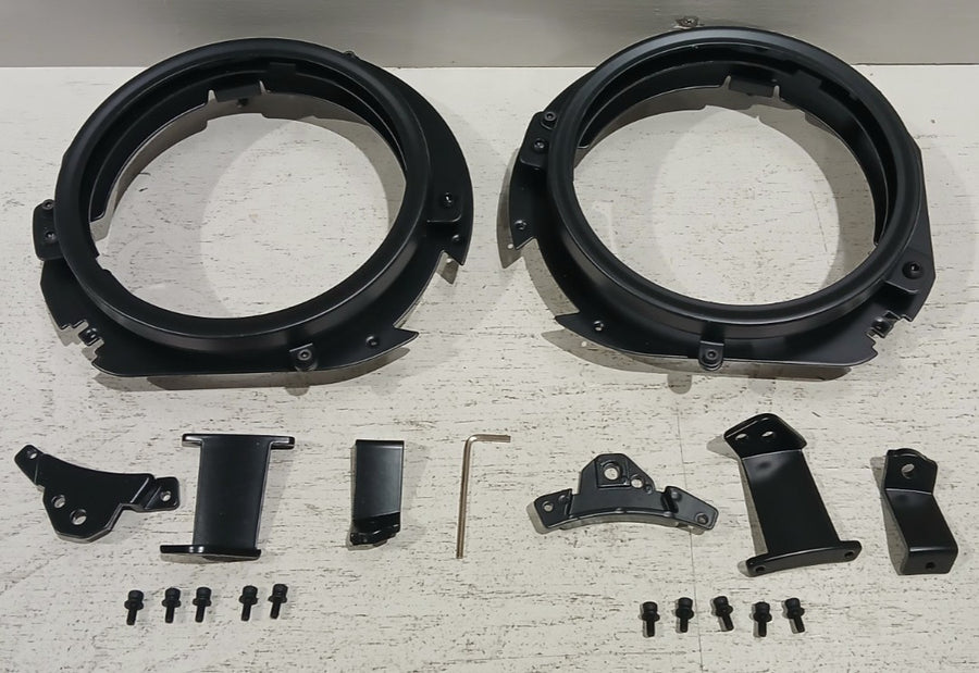 2018-2022 Jeep Wrangler JL Adjustable 7" Headlight Brackets | ORACLE Outlet | GRADE A