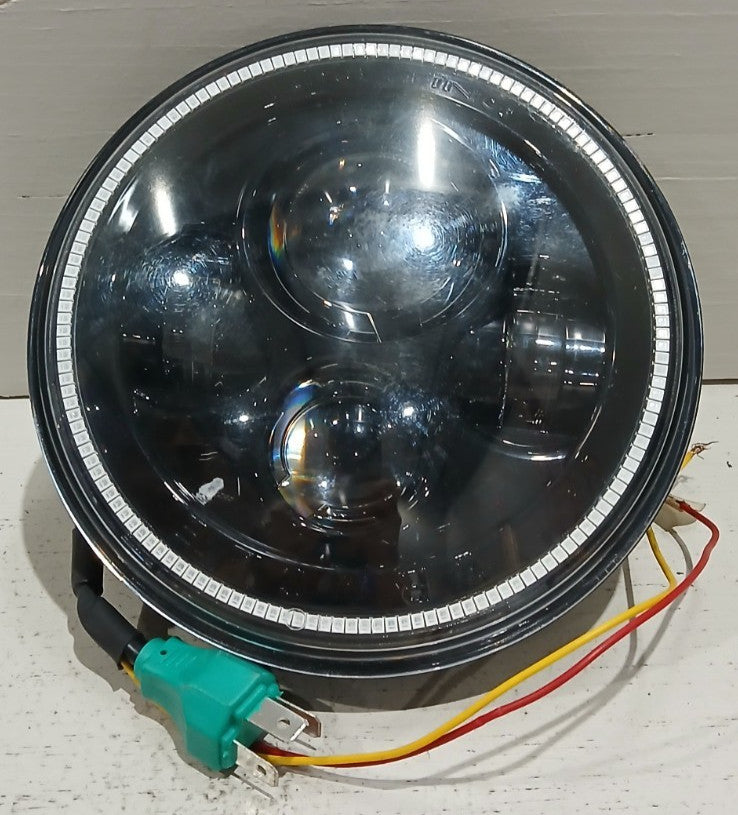 7" High Powered LED Headlights - Black Bezel - Blue | ORACLE Outlet | GRADE B