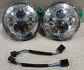Off-Road 7" High Powered LED Headlights - Chrome Bezel | ORACLE Outlet | GRADE B