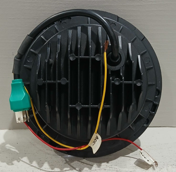 7" High Powered LED Headlights - Black Bezel - Blue | ORACLE Outlet | GRADE B