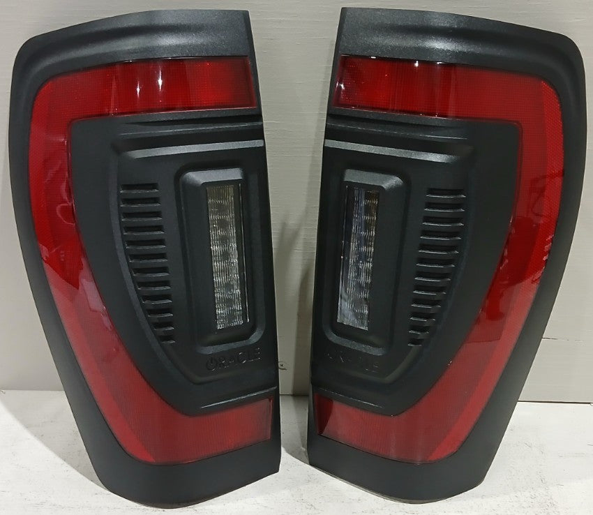 Flush Style LED Tail Lights for 2019-2023 GMC Sierra - Factory Halogen Tail Lights | ORACLE Outlet | GRADE B
