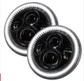 ORACLE Lighting USED 2007-2018 JEEP WRANGLER JK SWITCHBACK LED HALO HEADLIGHTS- 5769-123