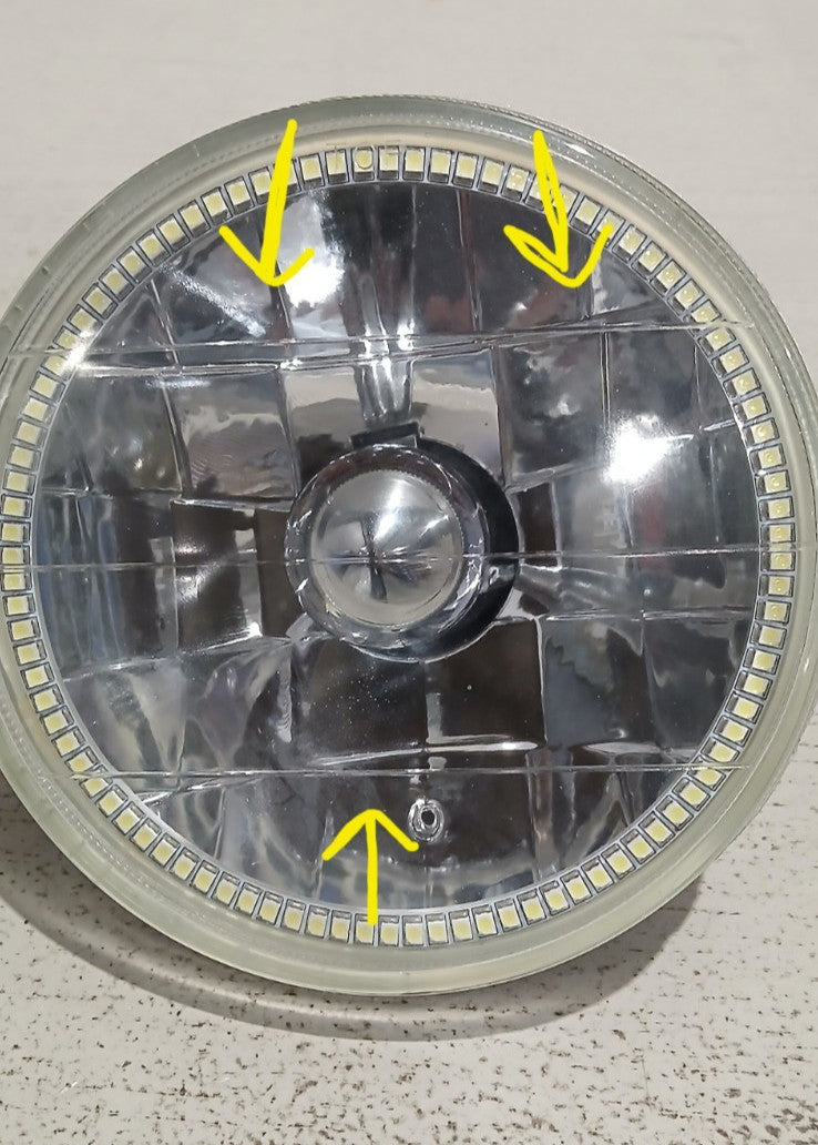 Pre-Installed Lights 5.75" LED Sealed Beam | ORACLE Outlet | GRADE B
