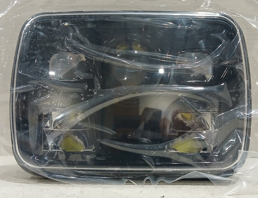 7"x6" Replacement LED Headlight - Black(Pair) | ORACLE Outlet | GRADE A